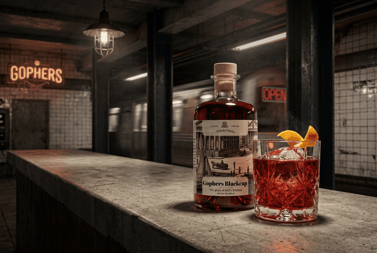 GOPHERS BLACKCAP NEGRONI