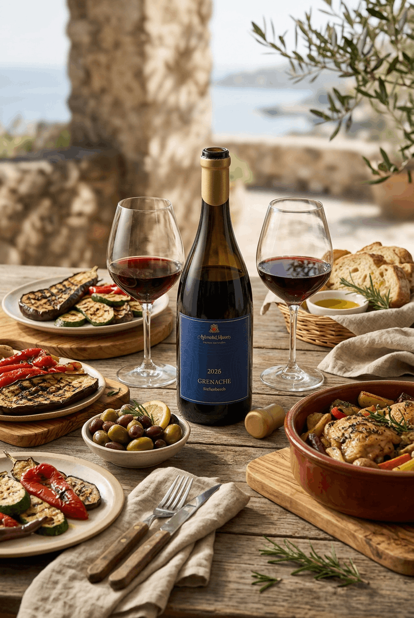 Aybrook & Mason Grand Selection Grenache in action